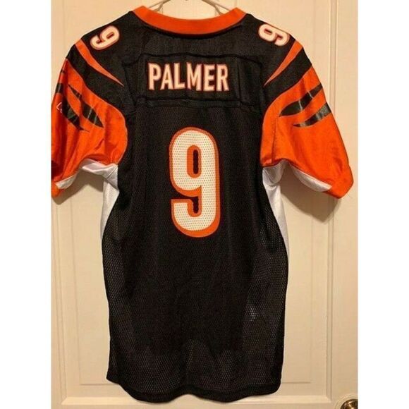 CINCINNATI BENGELS CARSON PALMER SIZE YOUTH XL REEBOK JERSEY - Picture 1 of 6